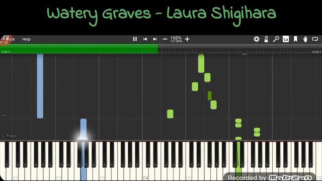 Watery Graves: From Plants Vs. Zombies (by Laura Shigihara) - Piano Tutorial