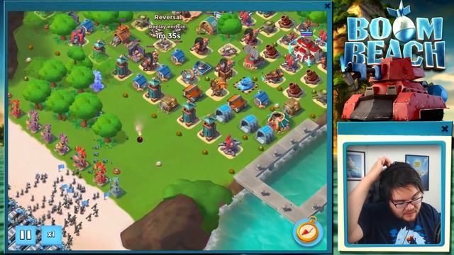 Boom Beach  THE QUEST TO BOOM BEACH TOP 50 STARTS!  Boom Beach Medal Pushing!