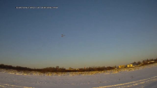 Взлет дельталета с неукатанной ВПП