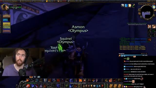 Asmongold Talks About Flying In World Of Warcraft