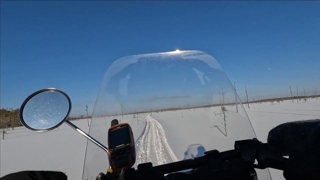 СМ 002. Покотушки после ТО. Снег плотный