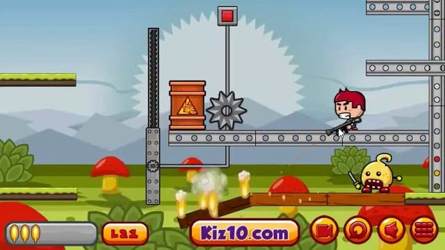 Shoot'n'Shout 2  - Game Walkthrough  Kiz10