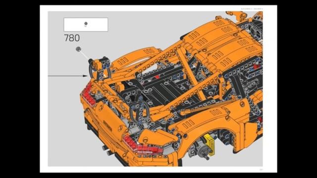 Lego Porsche 42056 Part 5