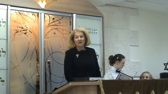 Мега Бар мицва. Часть 5. Речь классного руководителя - Полячёнок Алёны Генриховны.