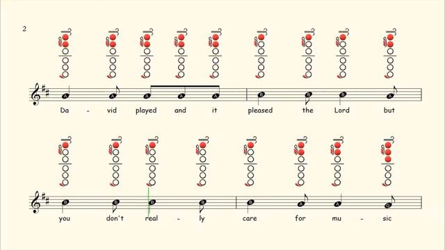 How To Play Hallelujah On Flute | Sheet Music With Tab