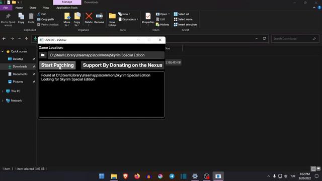 Skyrim SE - AE Downgrade Etme(1.5.97 Sürümüne Geri Güncelleme)