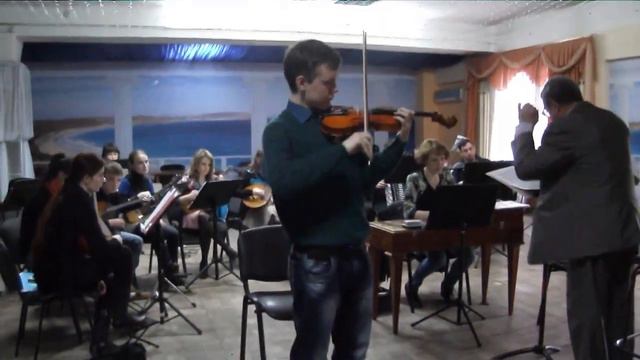 ипполитов иванов с оркестром Синьковского (репетиция)