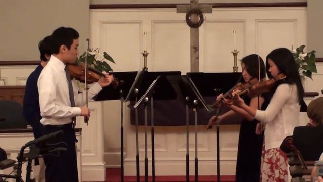 Vivaldi's Concerto In B Minor For Four Violins, Mvmt. 1 (Feb 2013)