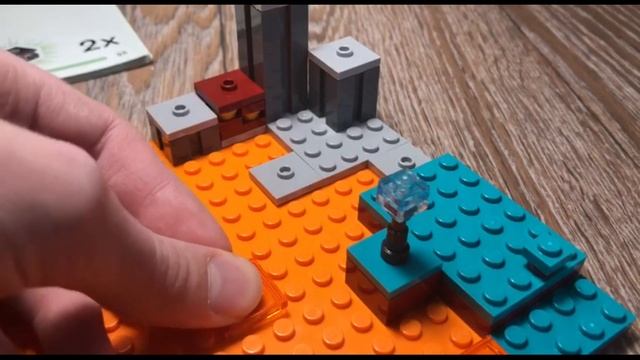 лего майнкрафт обзор 21185 бастион.lego Minecraft Reviews 21185 Bastion.