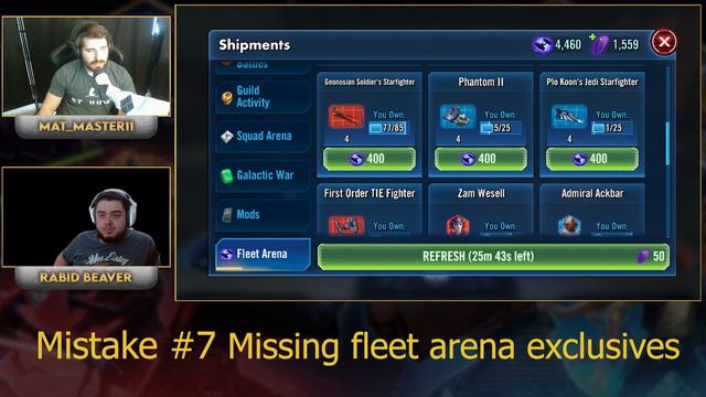 The Biggest Mistakes You're Making In SWGOH Ft Rabid Beaver