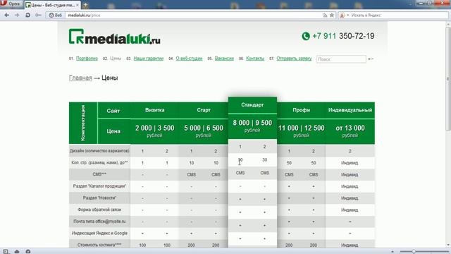 Смоленск. Создание (разработка) сайтов - Medialuki.ru