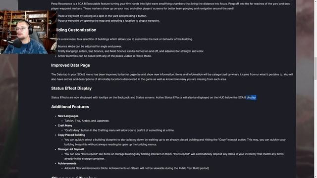 ALL THE INFO ON THE New Public Test .12 Is HERE  New Grounded Update Into The Wood Update