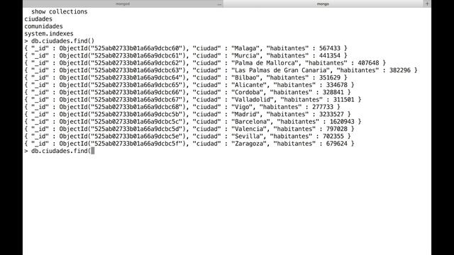 Consultas MongoDB Con Filtro