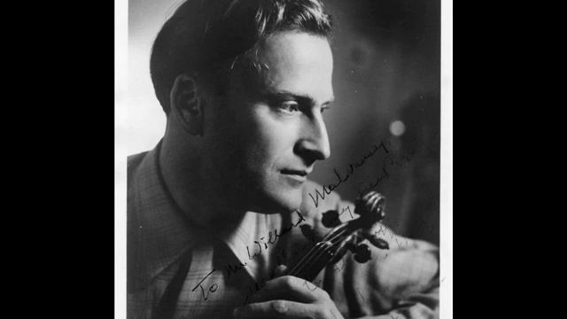 Elgar - Violin Sonata - Menuhin(1/3)