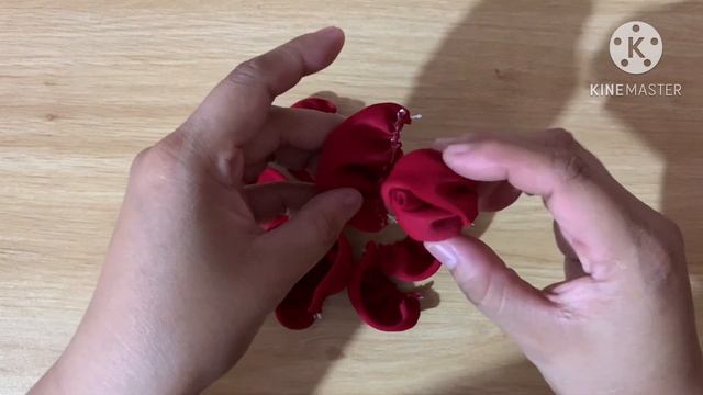 DIY: Easy Tricks Fabric Flowers Making | Fabric Rose Flower Making | How To Make Fabric Flower | DI
