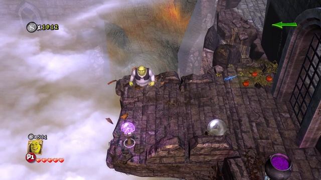 Shrek Forever After. #3. Драконье логово.