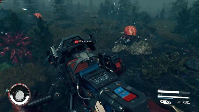 Starfield Gameplay, If You Encounter This LV 100+ Pak WindBag And Don't Have The Fire Power, Run!