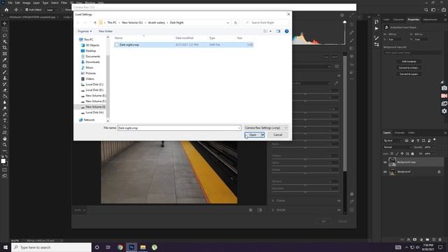 DARK NIGHT TONE - Photoshop Tutorial 2021 | XMP File | Divesh Walanj