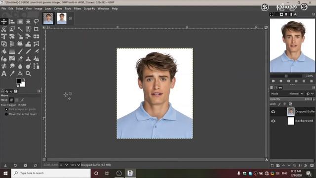03.GIMP 2.10.20 - PASSPORT