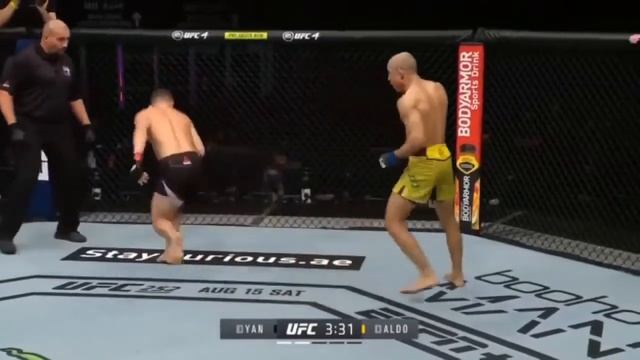 Бой Петр Ян Vs Жозе Альдо UFC 251 720p