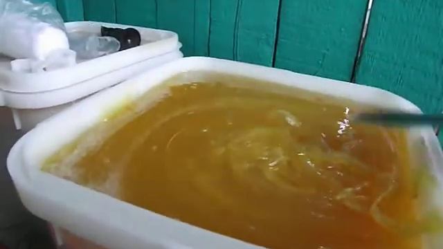 Солонешенский мед с горного разнотравья Алтайского края спустя 8 месяцев после откачки!