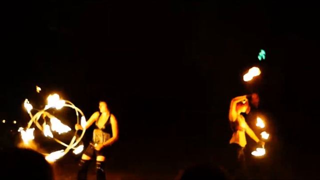 Фаерщики Ростова-на-Дону ДР Солард Арсен, Мария, Ирина, Nata