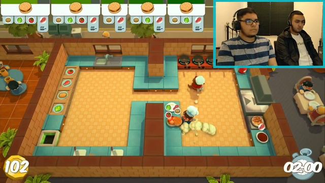 OVERCOOKED Level 1-3/1-4/1-5 | Nintendo Switch #2