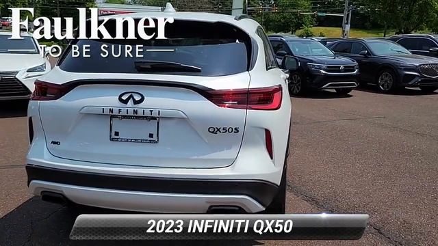 New 2023 INFINITI QX50 SPORT, Willow Grove, PA PF114723
