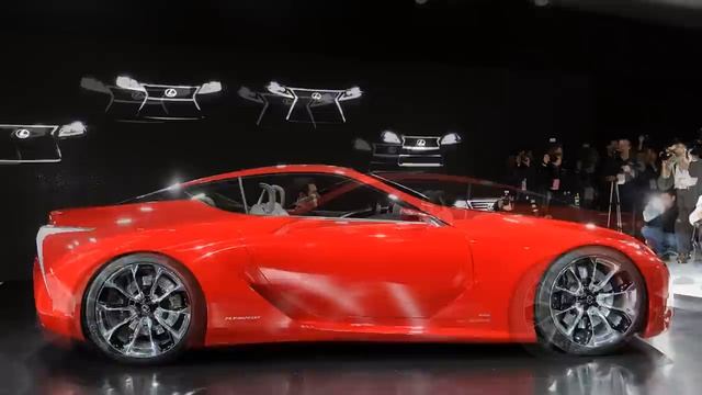 2012 Lexus LF-LC Concept (2012 Detroit Auto Show)
