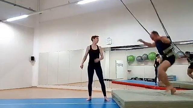 Фляк, двойное сальто назад