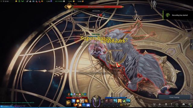 [Lost Ark] Lone Knight Gunlancer Standard Damage Test Run