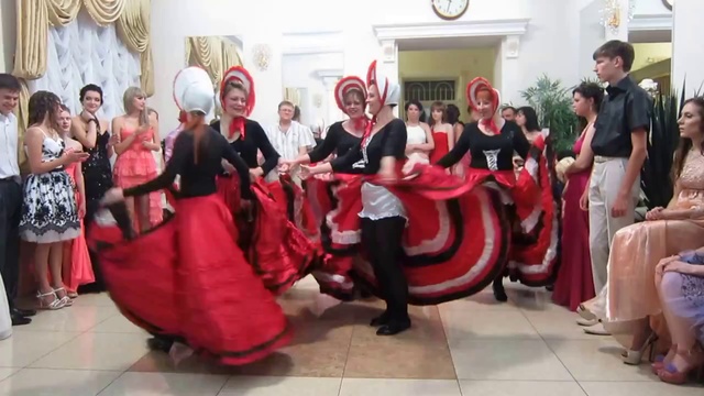 Выпускной вечер СОШ №8 г. Макеевка MVI 4958 Кан-кан