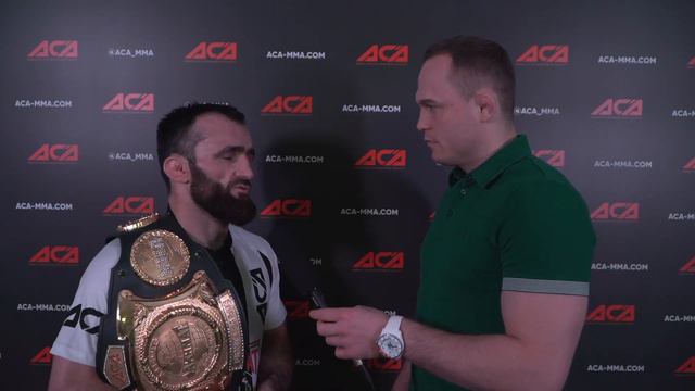 Магомедрасул Хасбулаев: «Не было такой ночи, когда я не думал об этом поясе»