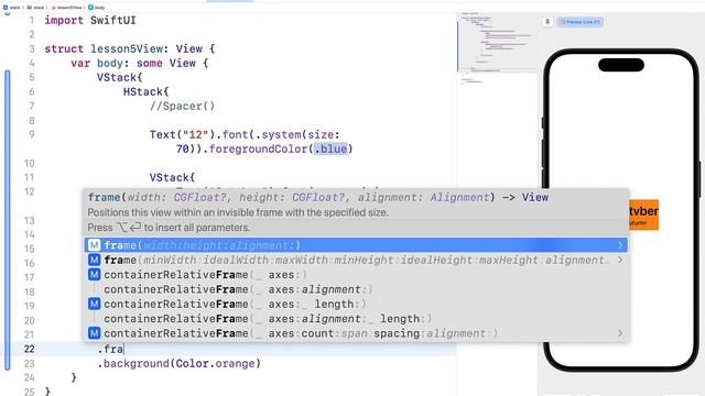 Урок 5 - Background и Overlay в SwiftUI