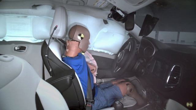 2021 Jeep Compass Updated Side IIHS Crash Test