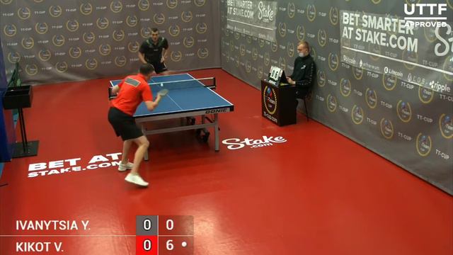Настольный теннис договорный матч Ттcup Иваница-Кикоть 10 января 2022