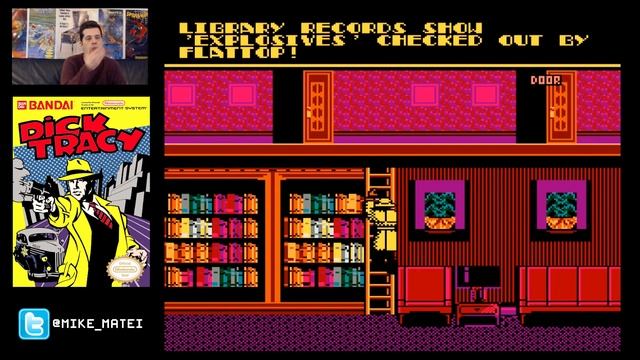 Dick Tracy NES Full Playthrough w Mike Matei