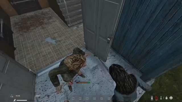 Dayz - Тест - зомби открывают двери №1