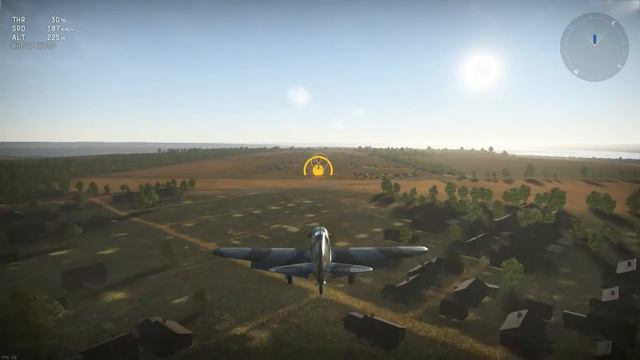 WarThunder Тренировка Взлёт и посадка