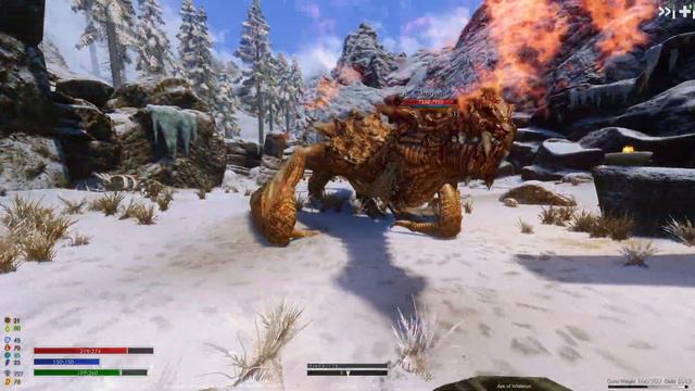 Dragon Hunt Ep5 - Skyrim Permadeath W/ Requiem 3bfTweaks