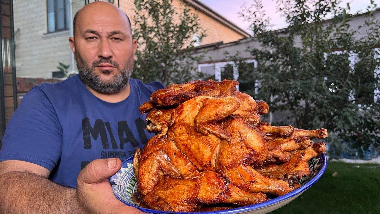 Эпический рецепт цыплят Табака ! Голодным не смотреть !