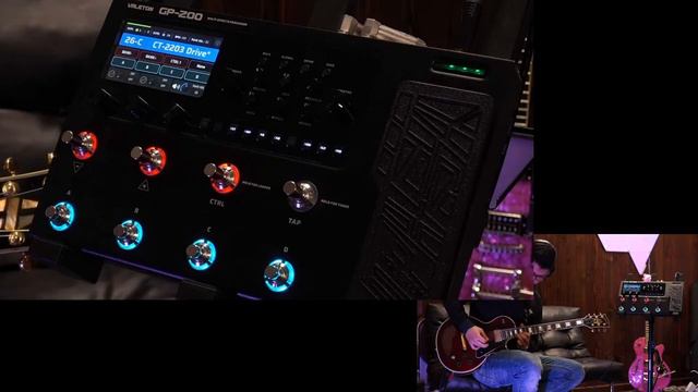 Патчи для гитарного процессора Valeton GP-200 Rock Pack Vol1