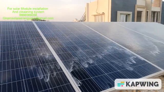 solar Module Installation and module cleaning services