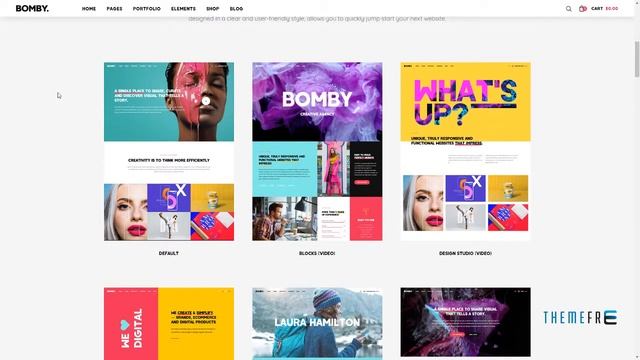 Bomby - Creative Multi-Purpose WordPress Theme     Karekin Mack
