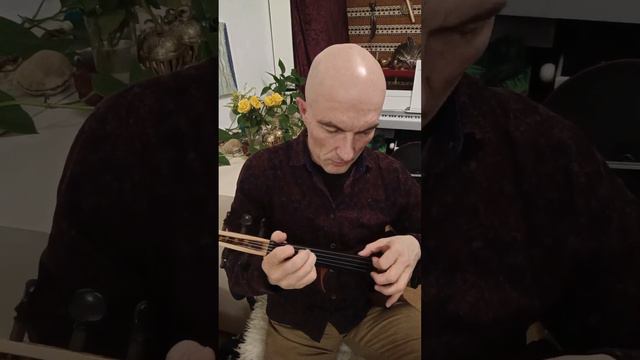 One Point Two Five :: Practising Pizzicato On My Five String Electric Violin