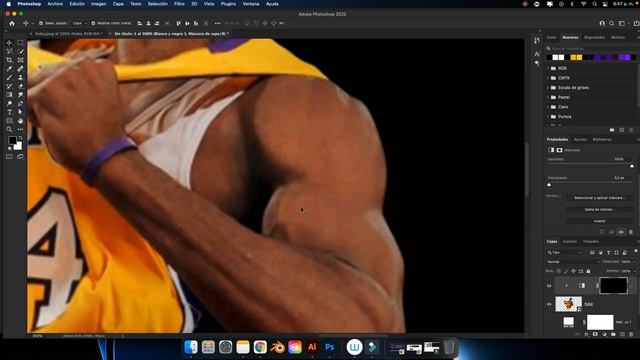 Photoshop Tutorial | Creando Fondo De Pantalla Deportivo  | Creating A Kobe Bryant's Wallpaper