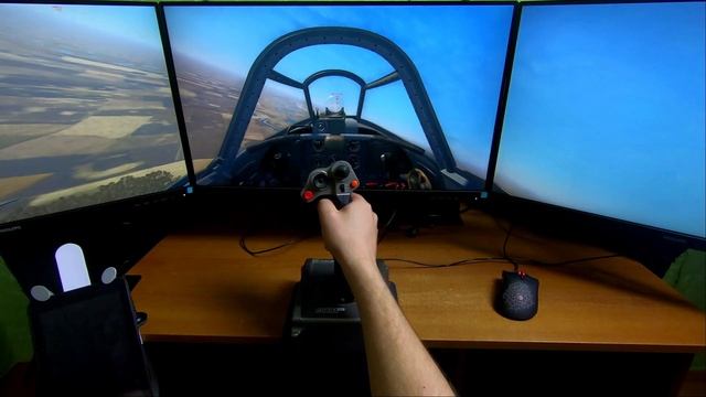 3 монитора Ил-2 Штурмовик: Битва за Сталинград Пострелушки в воздухе