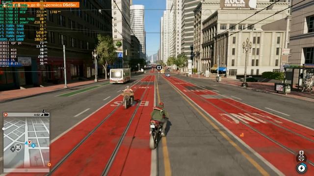 Watch_Dogs 2 Ryzen 5 7600x RX 5700 XT Full Hd