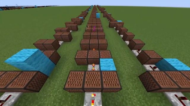 Minecraft: Geometry Dash - Stereo Madness With Note Blocks