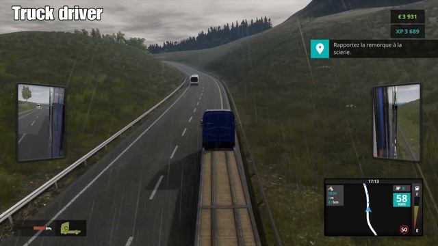 TRUCK DRIVER VS ON THE ROAD - PLAYSTATION 4 TEST